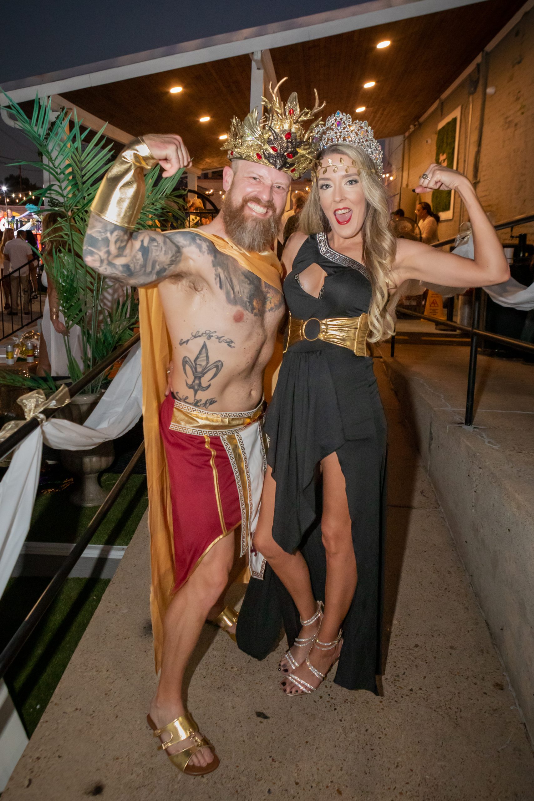Dillon Hayes & Sydni Smith at Krewe Of Highland Coronation 2022