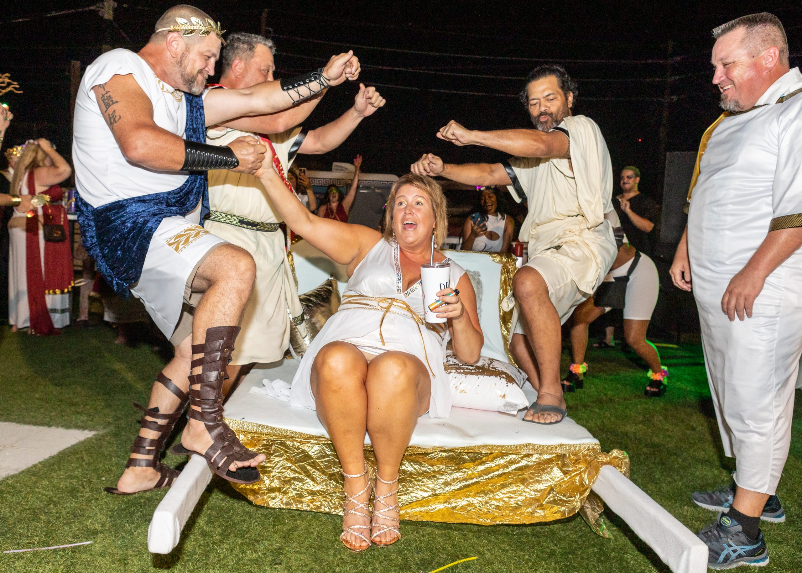 Robin Ramsey quenn at Krewe Of Highland Coronation 2022