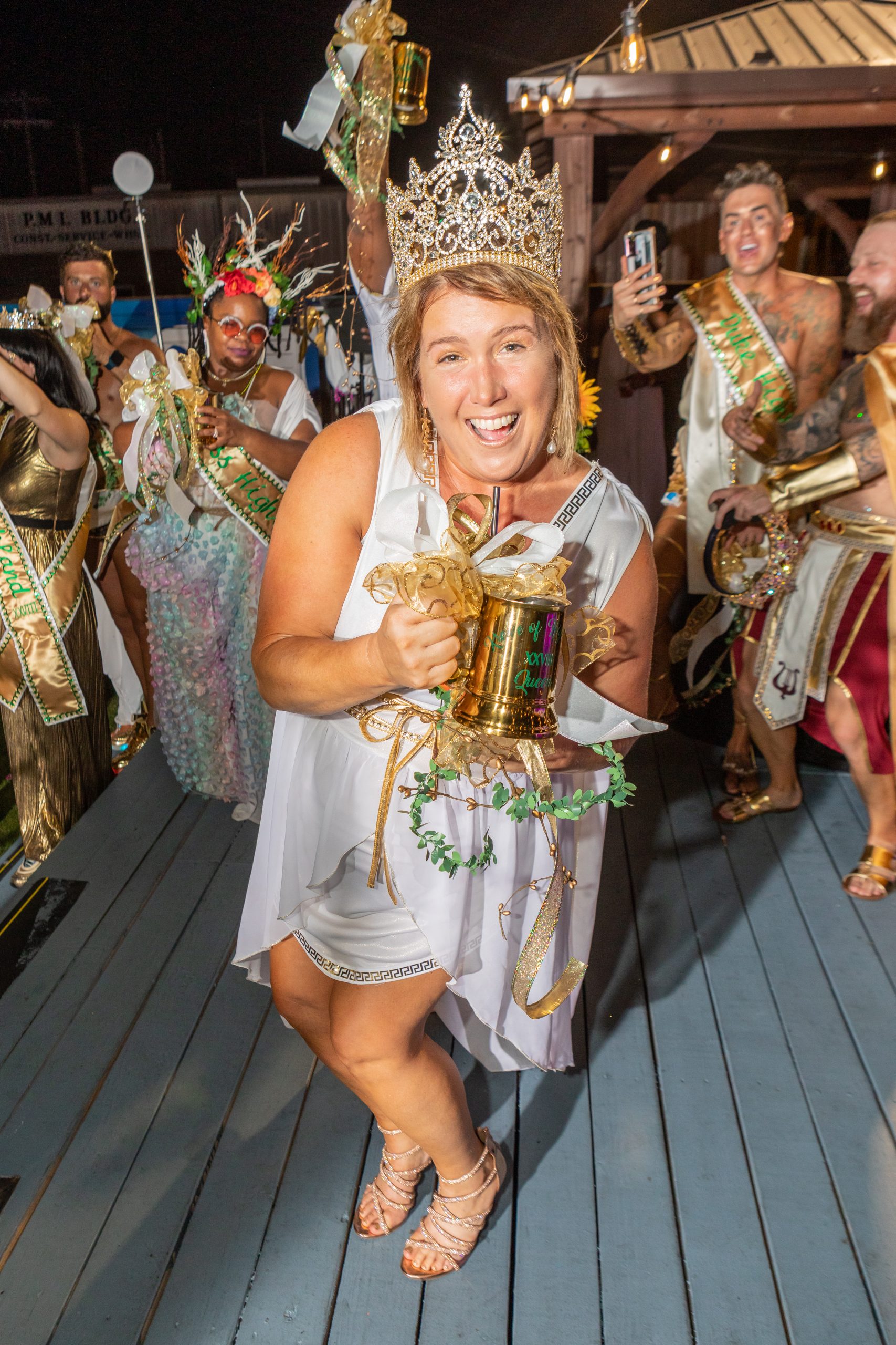 Robin Ramsey quenn at Krewe Of Highland Coronation 2022